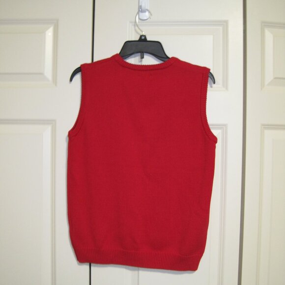 NWT Chaps red vest sz L 14/16 boys - Picture 2 of 6
